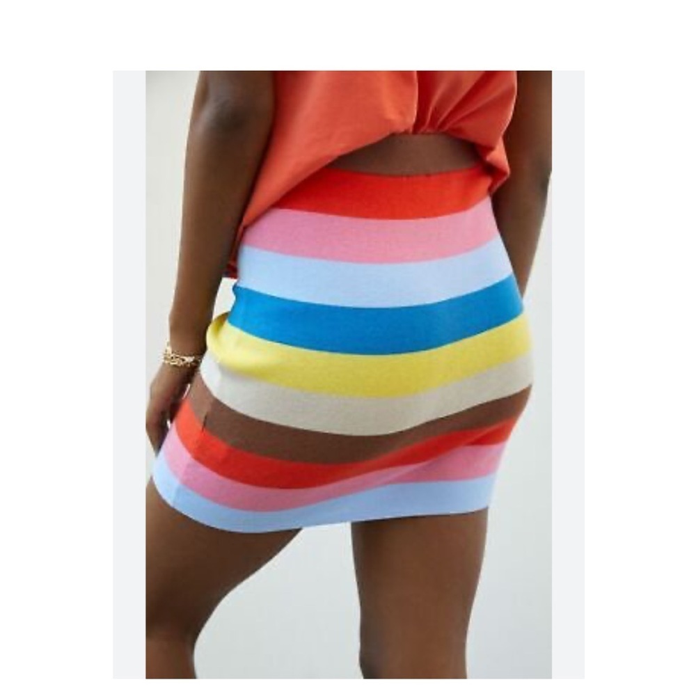 Kule Striped Mini Skirt Anthropologie. - Picture 5 of 10